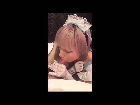 ❤️ Japanski idol [mayuka], kostim francuske služavke, 1. dio, pušenje i drkanje losionom ❤️❌ Analni video u pornografiji hr.pornohammer.ru